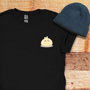 Adorable Dumpling Shirt, Dim Sum shirt, kawaii style tee, dumpling character tee, cute foodie tee, asian dumpling tee, asian culture gift