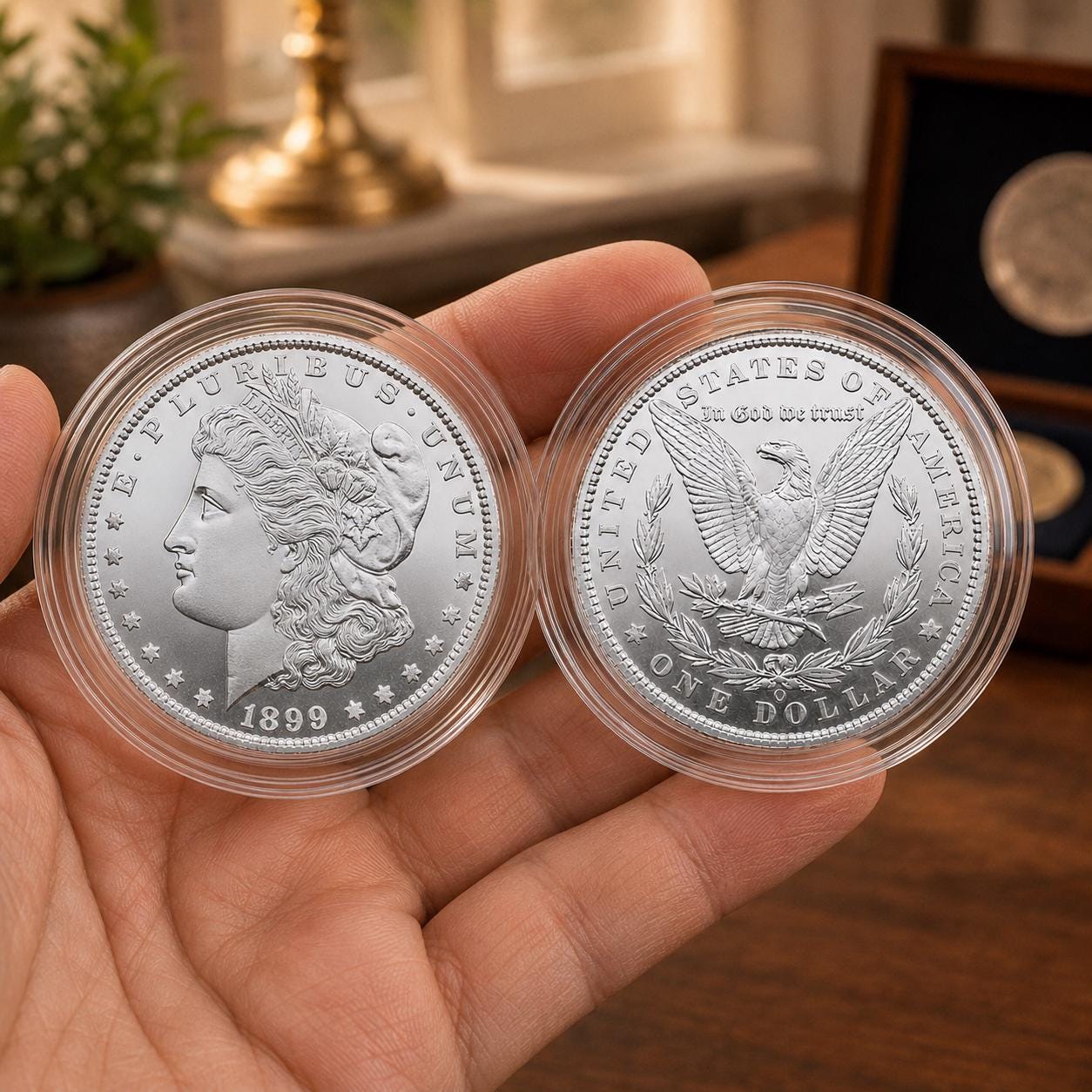 1899 morgan silver dollar - Etsy 日本