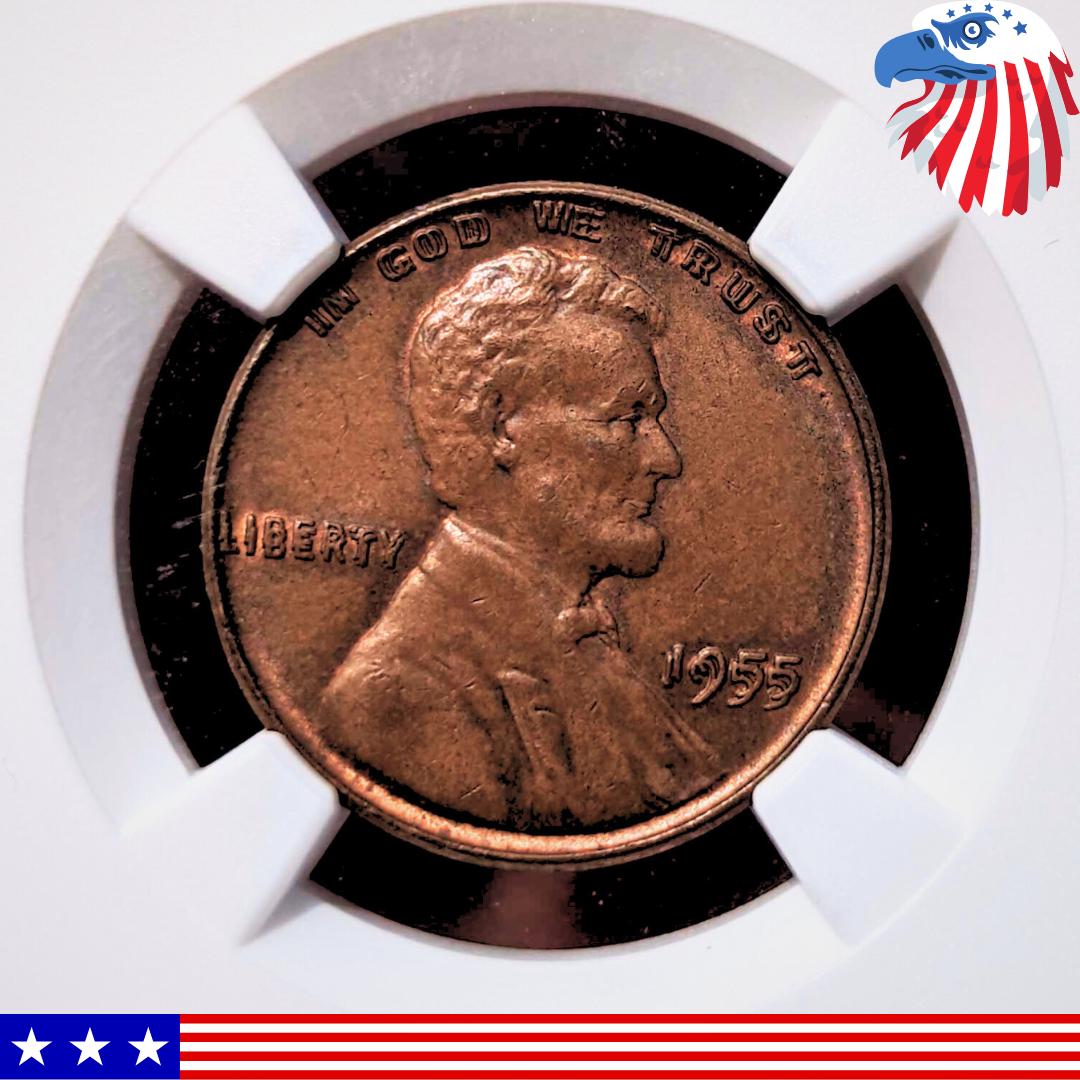 Lincoln 1955 Double Die Penny Authentic-Looking Commemorative Coin