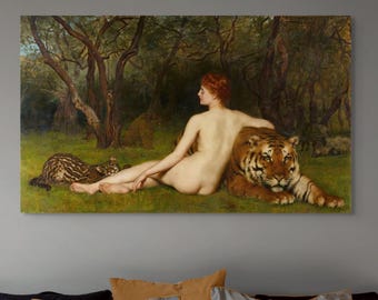 Circe // Art Print or Canvas Wall Art for Mythological Home Decor, Greek Goddess Artwork