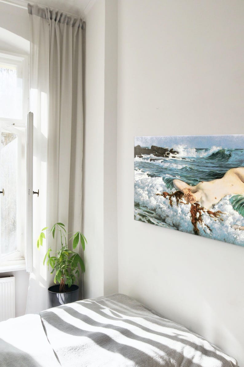 Birth of Venus Print – 19th Century Goddess, Nautical Art image 3