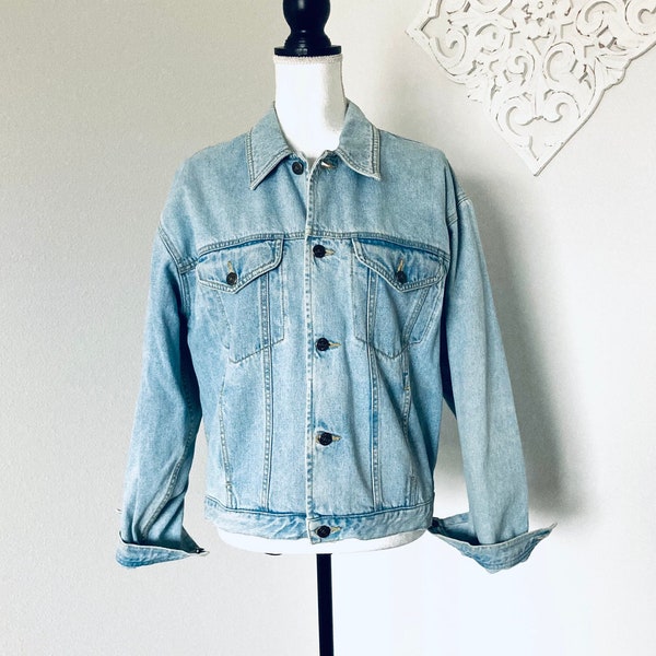 Grunge Denim Jacket - Etsy