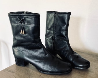 pleather boots