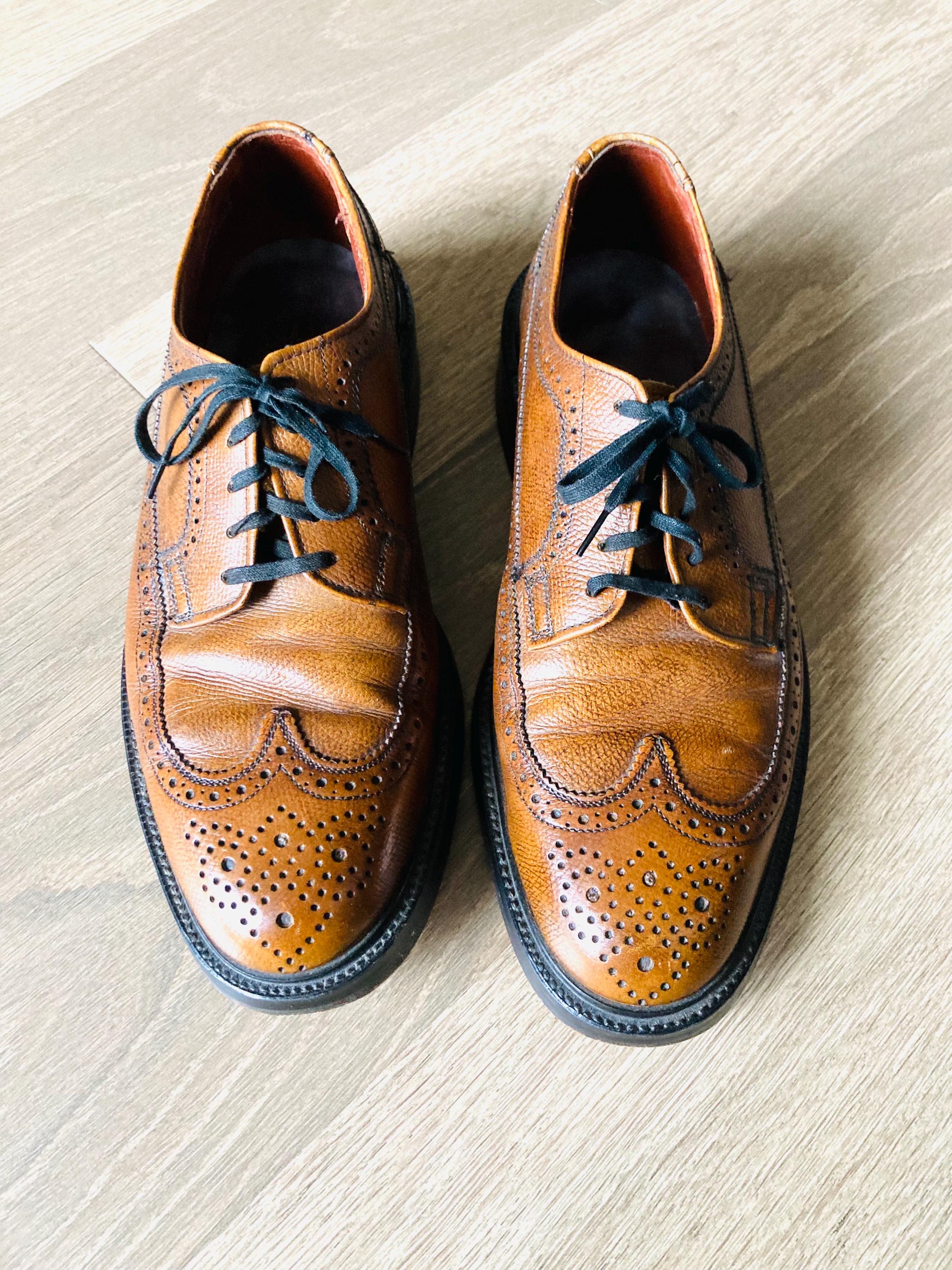 80s Wingtip Shoes - Etsy