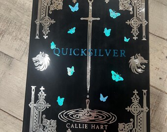 Quicksilver Custom Special Edition Rebind - Fae & Alchemy Fantasy Series - Callie Hart