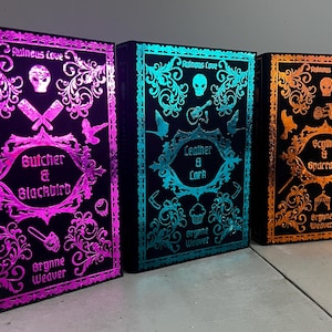 Ruinous Love Trilogy: Custom Rebound Hardback Books with Sprayed Edges