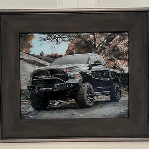 Hinterglasbild Kundenbestellung