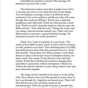 The Word: Preserved King James Bible Authority Handbook image 5