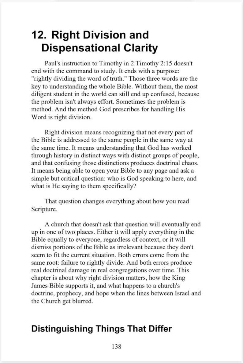 The Word: Preserved King James Bible Authority Handbook image 3