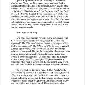 The Word: Preserved King James Bible Authority Handbook image 4