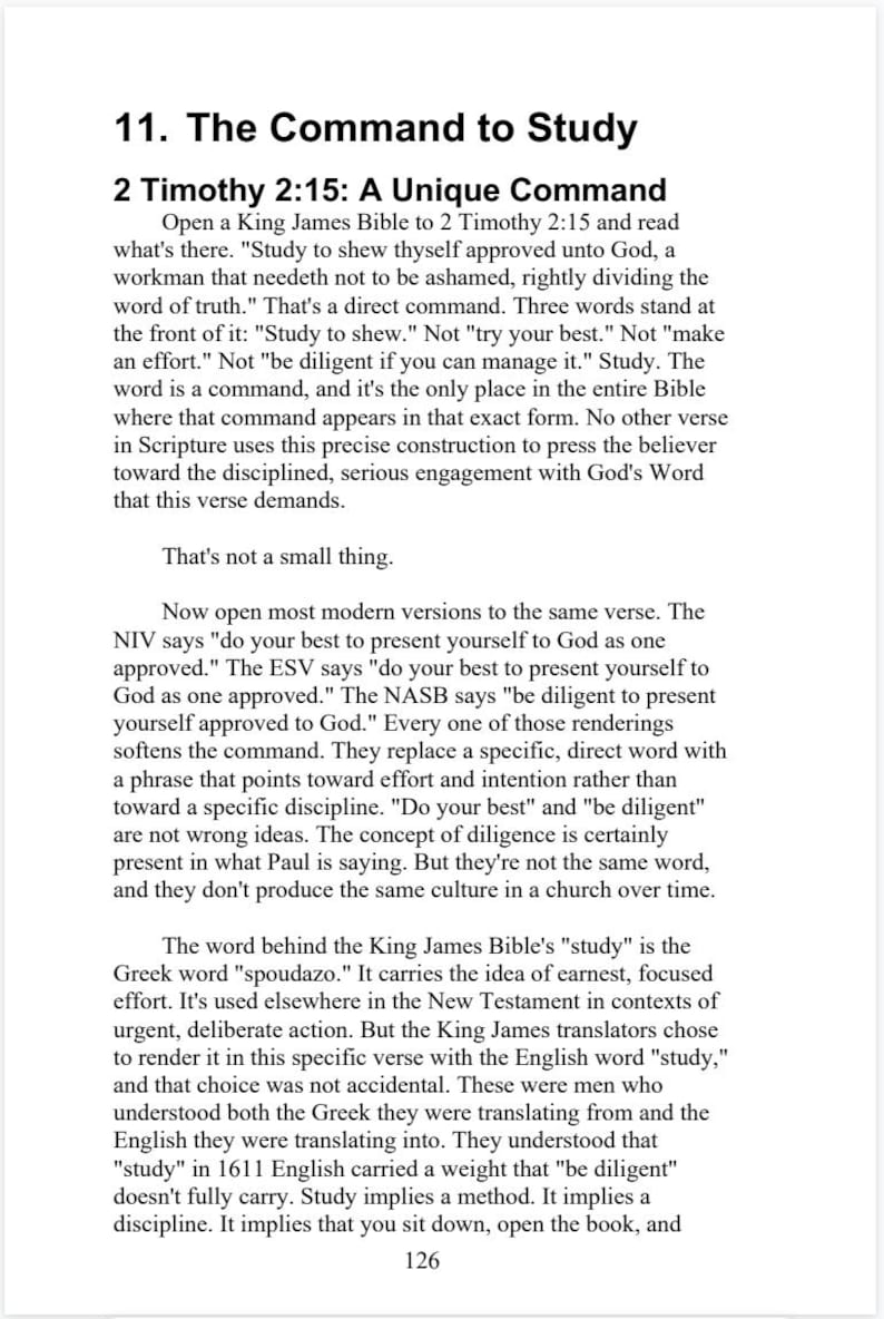The Word: Preserved King James Bible Authority Handbook image 4