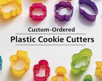 Custom Cookie Cutters Personalized 3D Printed Cookie Cutter for Baking DIY Fondant Decorating Unique Gifts for Bakers Birthday Party Favor