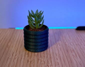 Succulent Planter Modern Geometric Design for Small Plants Stylish Home Decor Unique Gift for Him Minimalist Plant Holder Gift for Her