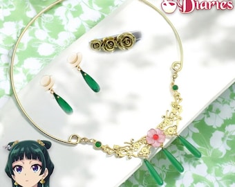 Maomao Cosplay Jewelry Set: Apothecary Diaries Anime Costume Accessories