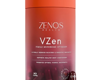 Zenos Health VZen Dietary Supplement for Women: Hormone-Free, USA Made