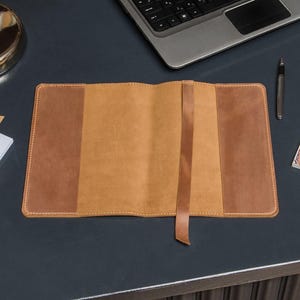 Funda de diario de cuero personalizada, Diario recargable personalizado, Funda de cuaderno grabada, Funda de cuaderno A5 con iniciales, Funda de diario A4