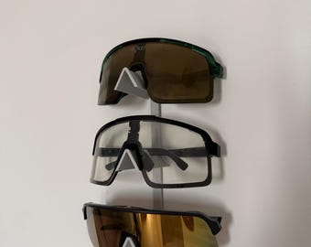 Sonnenbrillenhalter Wand für 3 Brillen – Organizer für Sport- und Radbrillen