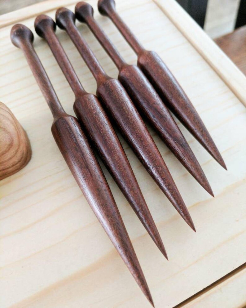 Tapestry bobbins Weaving bobbins exotic wood bobbins custom Etsy