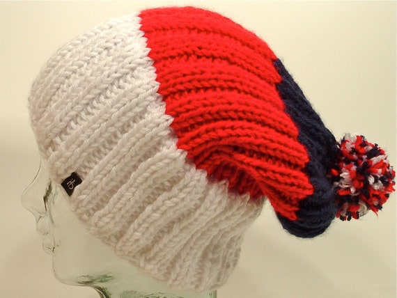 equal beanie blue×red Chicago Cubs Royal and Red Blue 