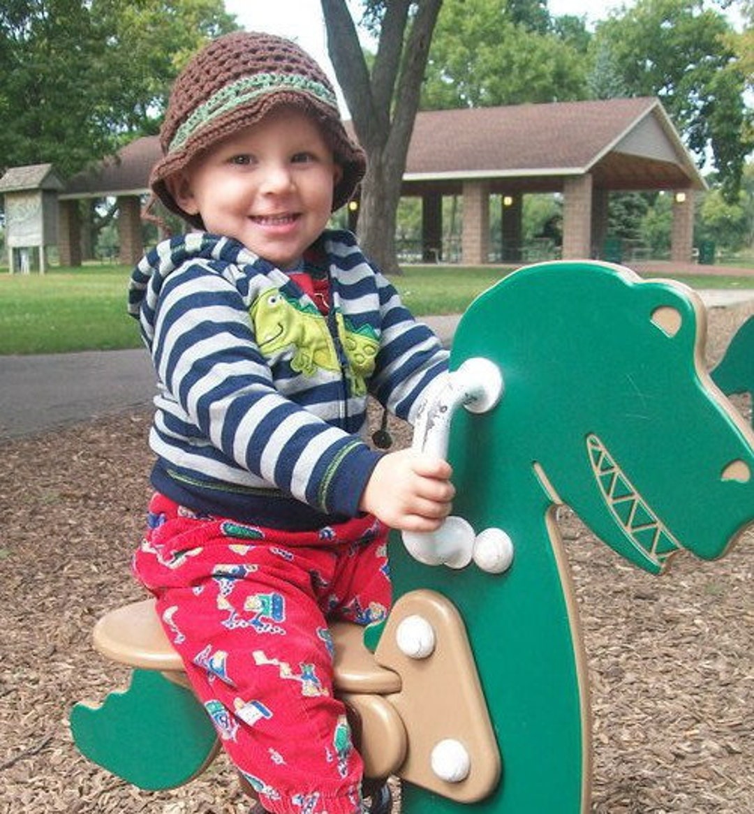 Baby Toddler Sun Hat Brim Bucket Kids Cotton Play Hat Browns Etsy