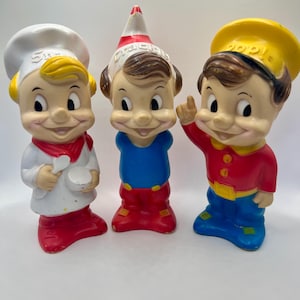 1960s Set of Kellogg’s Snap Crackle Pop Figurines