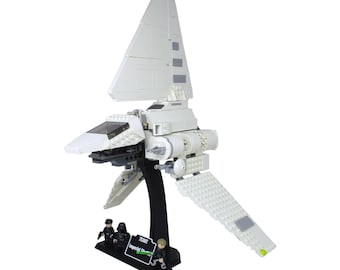 Supporto espositore per LEGO Star Wars 75302 Imperial Shuttle / 2-3 slot per minifigure