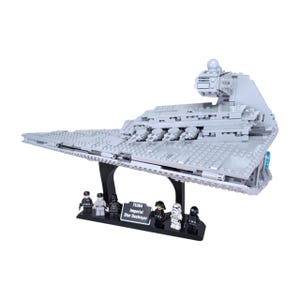 Support Display Stand for LEGO Star Wars Imperial Star Destroyer 75394 / 6 minifigures slots