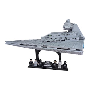 Displaystandaard voor LEGO Star Wars Imperial Star Destroyer 75394/6 vakken voor minifiguren