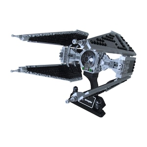 Support Display Stand for LEGO Star Wars 75348 TIE Interceptor / 2 minifigures slots