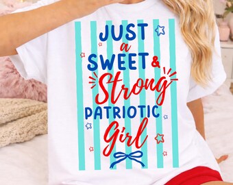 Girly 4th of July Coquette Design, USA 250, Red White Blue Bow Shirt Graphic, USA Independence Day
