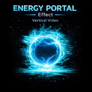 Magische Öffnung Portal Overlay | Fantasy Video Effekt mit transparentem Hintergrund für TikTok, Reels & VFX (HD Download)