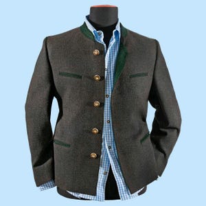 ジャケット・アウター Vintage tyrolean Loden Coat Moessmer / Ader 1973 - Vintage Original Tiroler Loden Coat