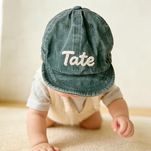 Personalized Name Baby Hat, Custom Sun Hat with Name, Embroidered Toddler Beach Cap, Baby Summer Hat, Gift for Kids, Baby Shower Gift