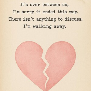 Breakup letter