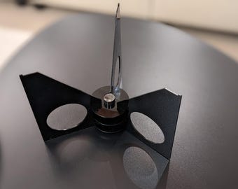 Custom Star Map Projector STAND ONLY - Sleek Black, Easy Assembly, Personalized Star Map Disc Projector