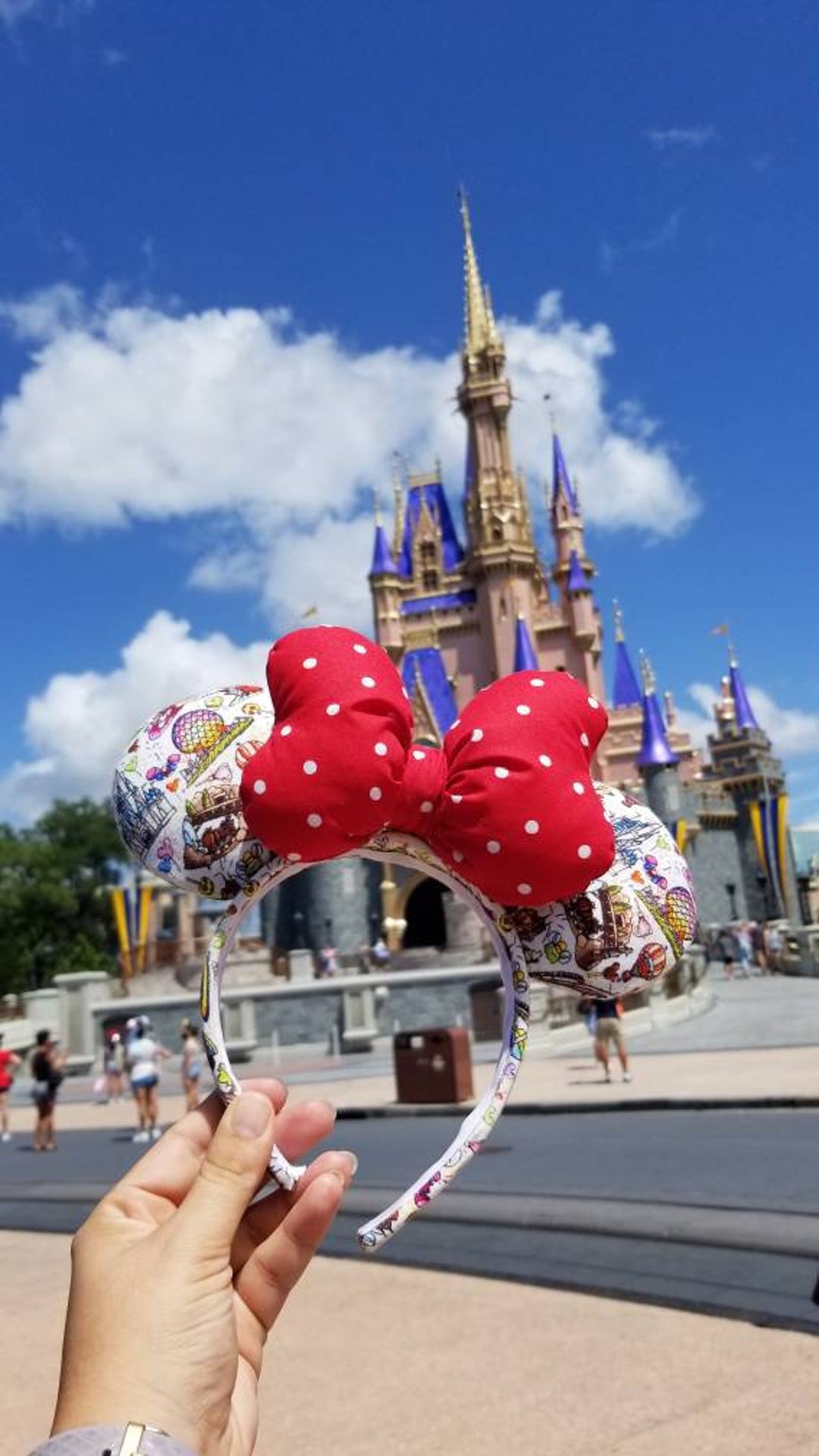 Mickey Ears Disney World Custom Mickey Ears Disney Park Magic - Etsy