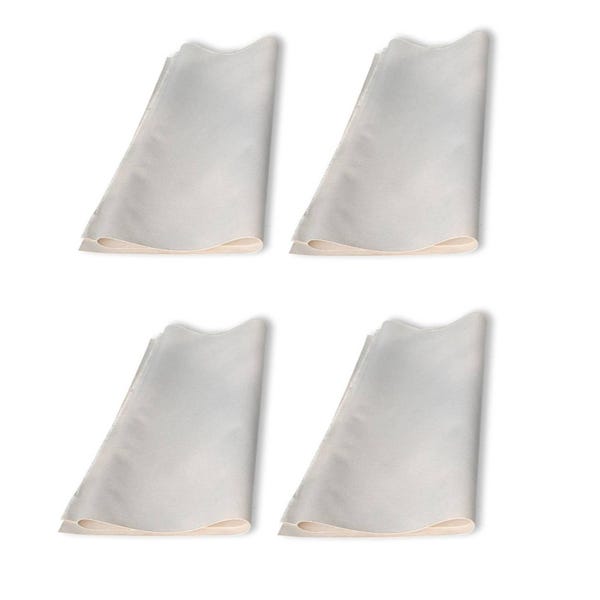 4 pieces Pottery Canvas 23.5" x 42"  heavy-duty canvas, Fray Resistant Edges