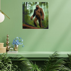 Bigfoot cross stitch pattern pdf