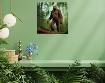 Bigfoot cross stitch pattern pdf