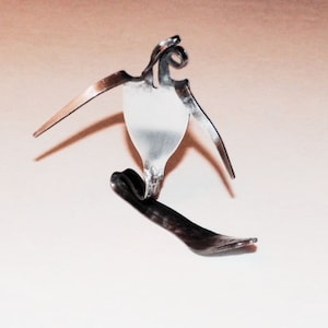 Fork sculpture snowboarder