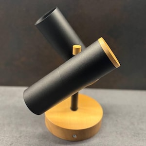Modern Spot Lamp  Wall Light Adjustable Sconce Fixture for Home Decor Minimalist Interior Accent Wooden Lighting Bedside Lamp Gift for Room