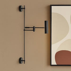 Modern Spot Lamp Metal Ceiling and Wall Lamps Sconce for Hallway or Study Accent Light for Modern Interior Gold-Colored Adjustable Lamp