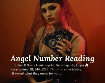 Same Hour Angel Number Psychic Reading: Personalized Guidance (PDF Delivery