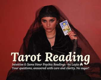 Same Hour Tarot Reading: Psychic Insight & Spiritual Guidance (PDF Delivery