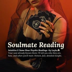 Same Hour Soulmate Reading: Psychic Insight into Twin Flame journey. Fast deliver clairvoyant messages into Love. (PDF)