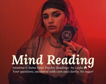 Same Hour Mind Reading: Psychic Insight into their Thoughts & Feelings (PDF) - Layla Neris