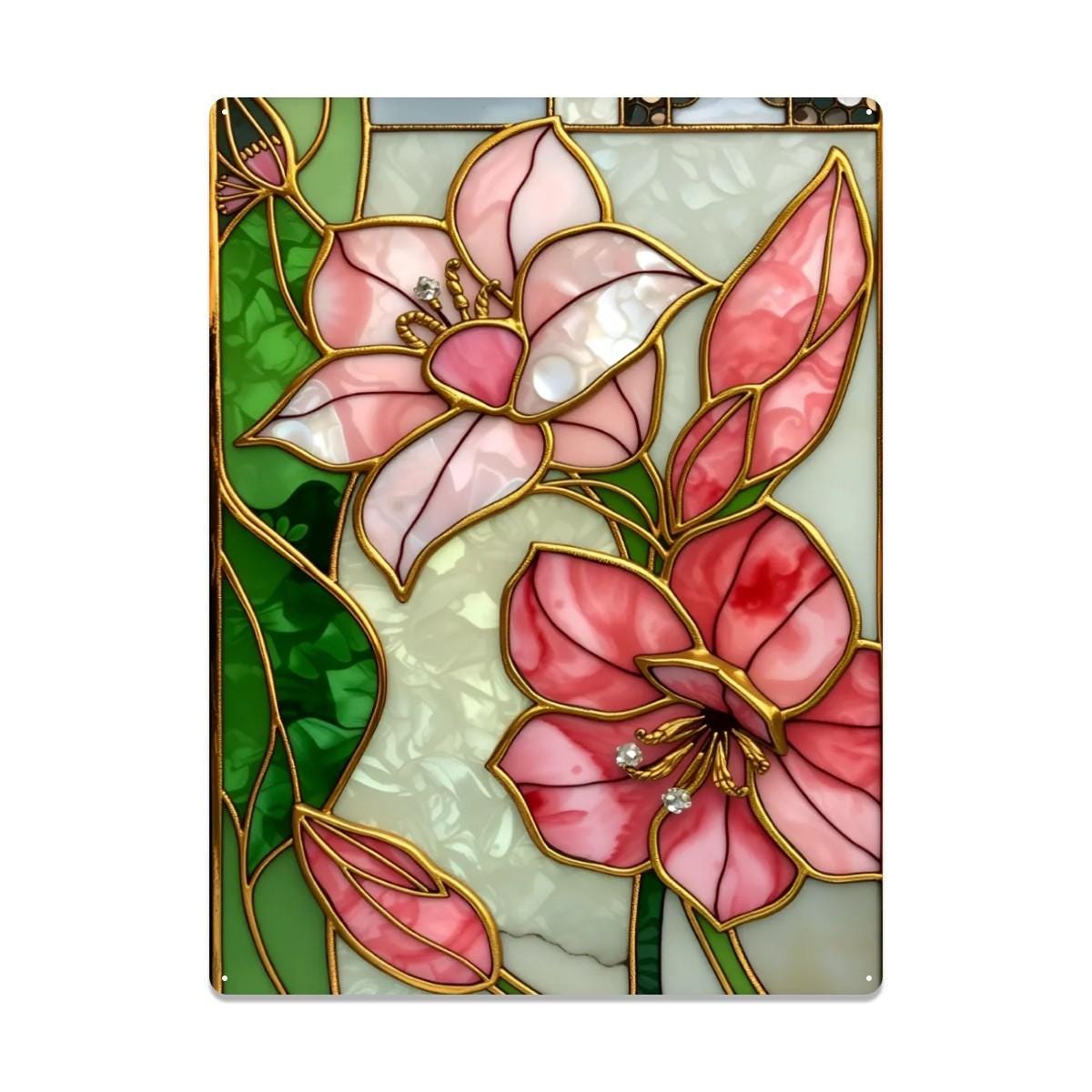 Azalea Stained Glass - Etsy