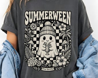 T-shirt Summerween Ghost | Comfort Colors-T-shirt