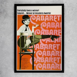 Cabaret Movie Poster: Vintage Film Art, Classic Decor
