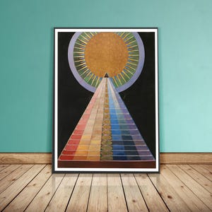 Hilma af Klint - Altarpiece No 1 - Ready to Hang Canvas Art